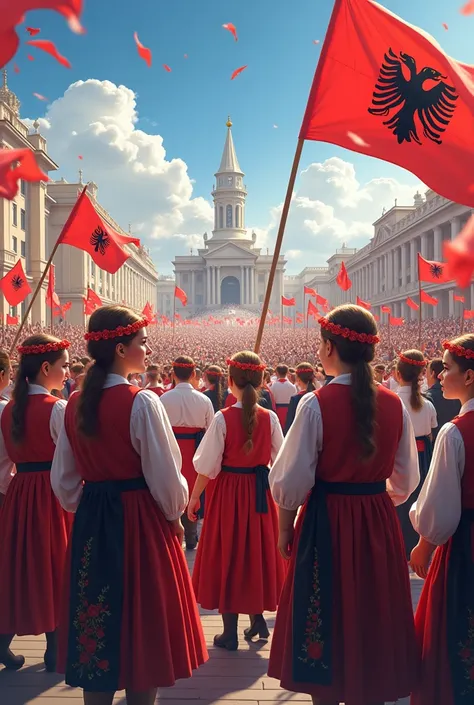 A picture for the Albanian National Day  