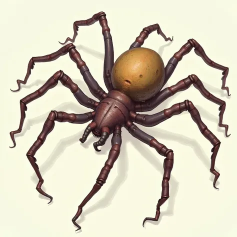 Arachnooctopuses ,  from Ramas books ,  this is their description  
**Main body**:  Their central body is shaped like a sphere .
- **limbs**:  They have multiple long and thin limbs ,  similar to the legs of a spider ,  but with the ability to manipulate o...