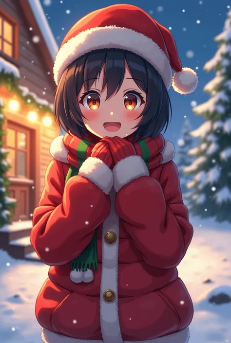 ren at christmas