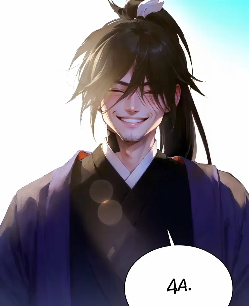  cartoon image of a man with black hair and a black outfit, Hijikata Toshiro ,  inspired by Okumura Masanobu , Hijikata Toshiro  of gintama,  smiling very slightly , sly smile,   lustfully grins  , Jin Homura ,  Heise Jingyao ,  his smile cast shadows , I ...