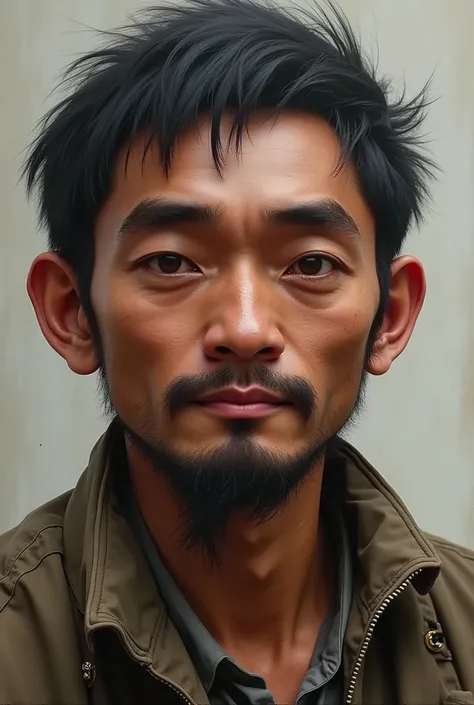 Physical Features of a Garo Man:
1. Facial Features:
    * Broad face: The Garo man typically has a round, broad face, which is common among Mongoloid people. Their cheekbones are prominent and high, creating a more sculpted facial structure.
    * Almond-...