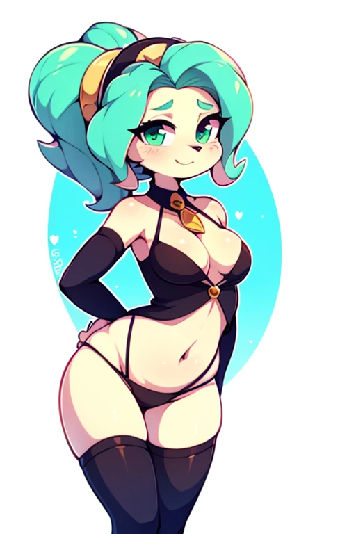 Female furry marina bee whygena style 