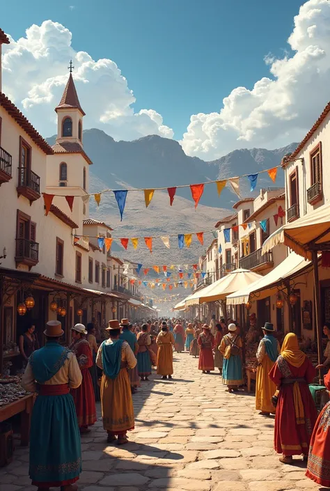 Medieval fair in the town of La Lajita,  Fuerteventura 