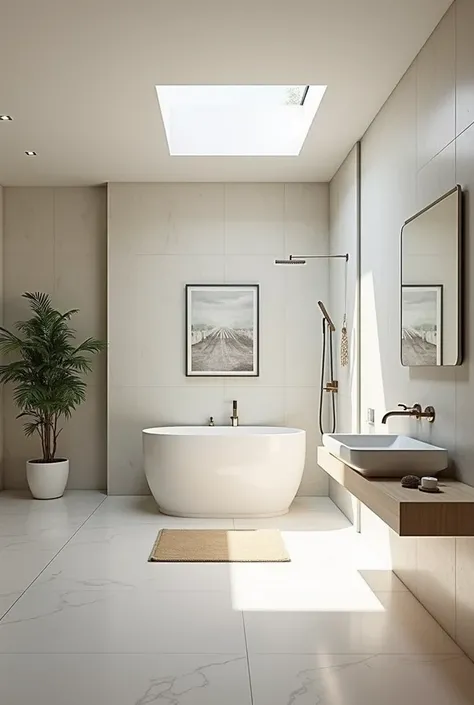 The second image is fine ,  make the bathroom look more modern