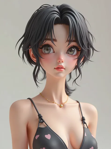 Figure of Femboy in anime,3D,Toy,Reallistic