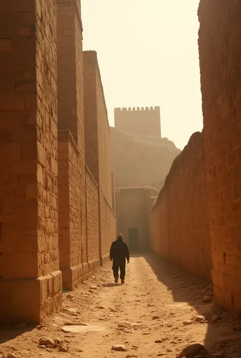 IMG_7875.CR2, cinematic shot of Ancient City Ruins, captured in Cinematic Sepia Tones, with a focus on storytelling and emotional depth, using warm, earthy shades to evoke a sense of nostalgia and timeless beauty