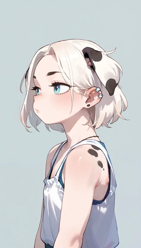 girl,Dalmatian ear,girl