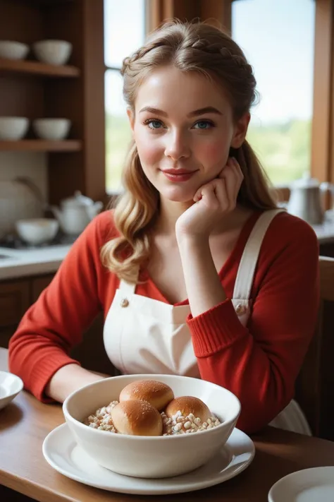 Products for epilepsy patients: plate with almonds, bowl with oatmeal, omega-3 acid, gluten-free bread