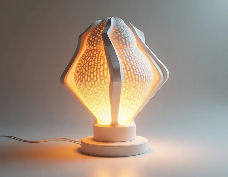 Give me a 3d lamp with opengl and textures 