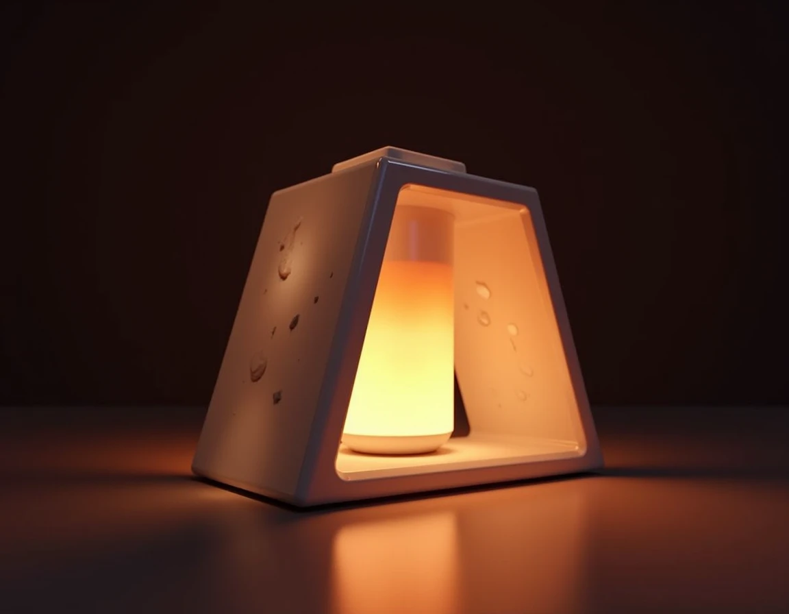 But I want the lamp to look like I did it in Opengl with Visual Studio