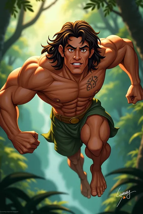 Tarzan from the 1999 movie.