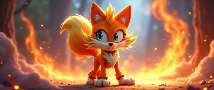 Haz una imagen de Blaze the Cat.