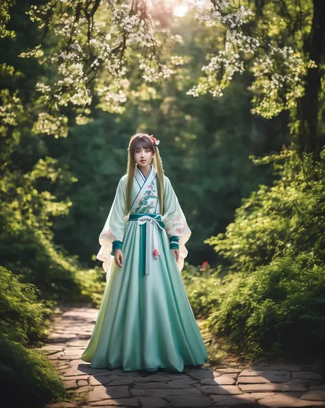 /Imagination Tips: https://image5.cdn.seaart.ai/static/upload/20230609/8209bbe6-5d3d-417a-ba6d-8cbde95790a7.png Aesthetic, A Bishōjo illustration, wearing light green hanfu:::2, diagonal composition, Up View: :0.5, Unreal Engine: :0.5, Soft Light::0.5, Gre...