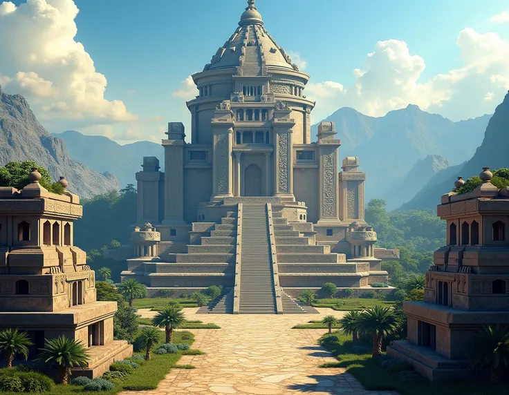 
make an image that demonstrates CONSTRUCTIONS FROM ANCIENT CIVILIZATIONS SUCH AS INCAS AND AZTECS