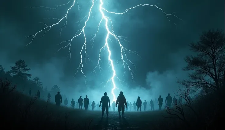  Imagine a night where nature becomes a force of pure terror . Lightning illuminates the darkness ,  while thunder roars like cries of lost souls . For many,  storms are just natural phenomena ;  for others ,  carries dark secrets that defy understanding ....