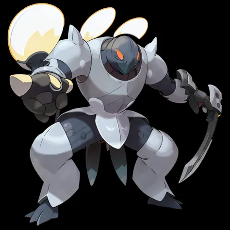 creature, pkmn, armor, holding weapon, ogre,