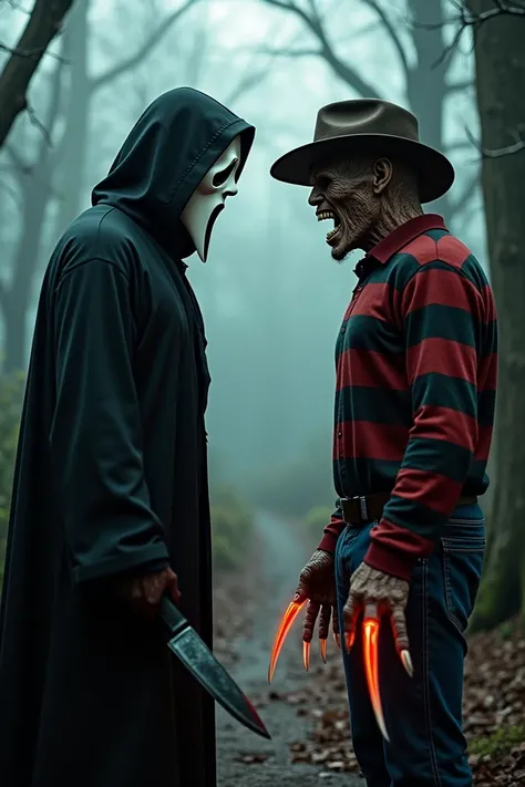 Ghostface scream vs Freddy Krueger 
