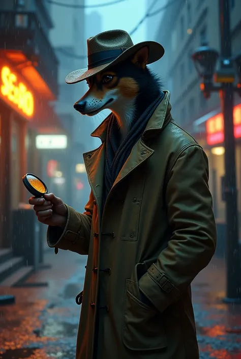 Perro detective 