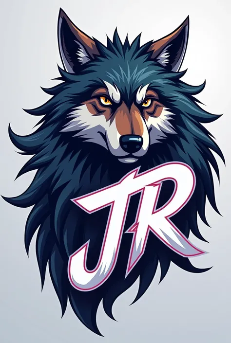 I will create a logo for the player profile, it will say "JR" on the front and it will be wolf themed, make it animetion