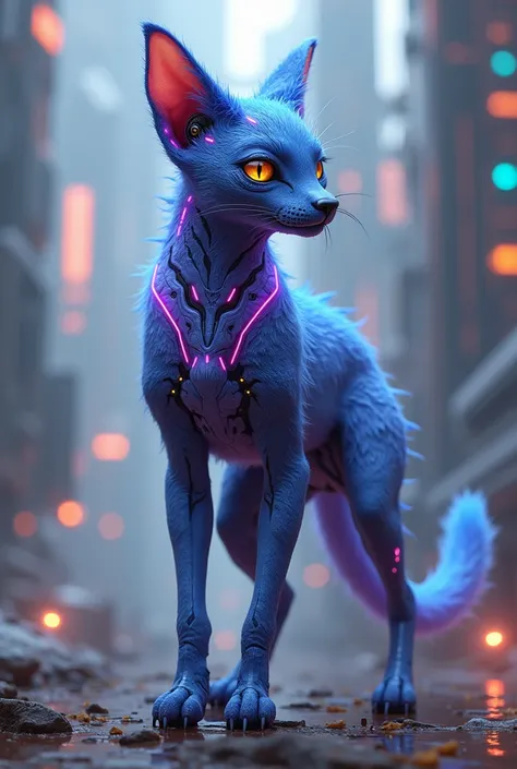 A furry protogen