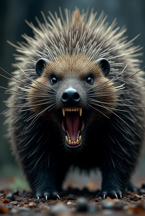 Aggressive porcupine