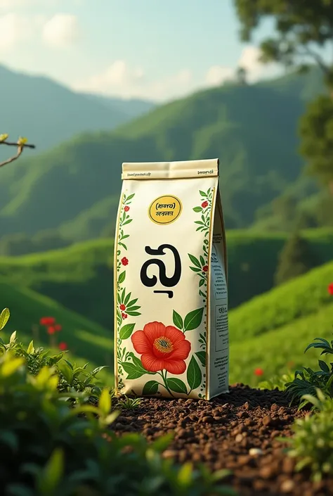 Create the product of tea packege  . Add "හුත්තේ"in this packge 