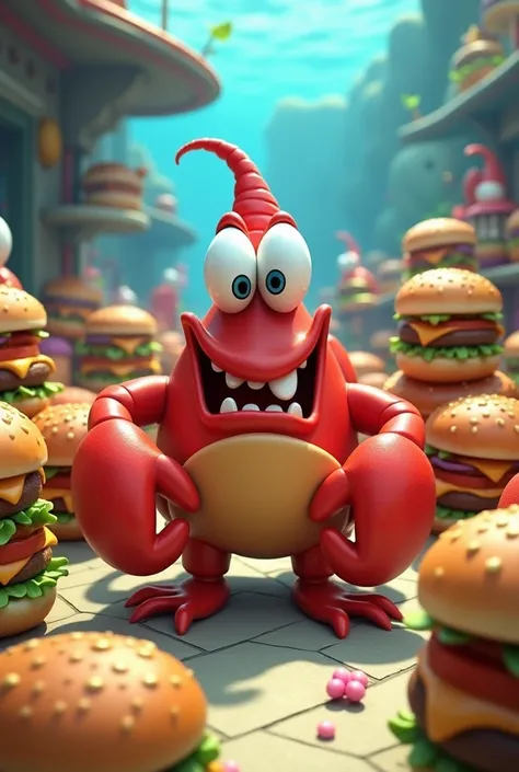 Don Crab from SpongeBob and the Burgers