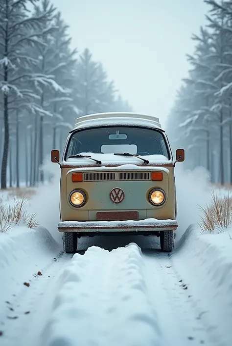 Buy volkswagen T4 in snow