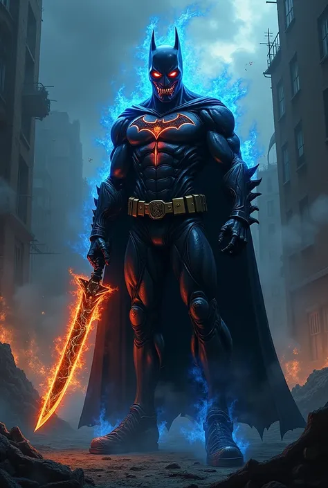 Fusion entre Batman y Ghost Rider