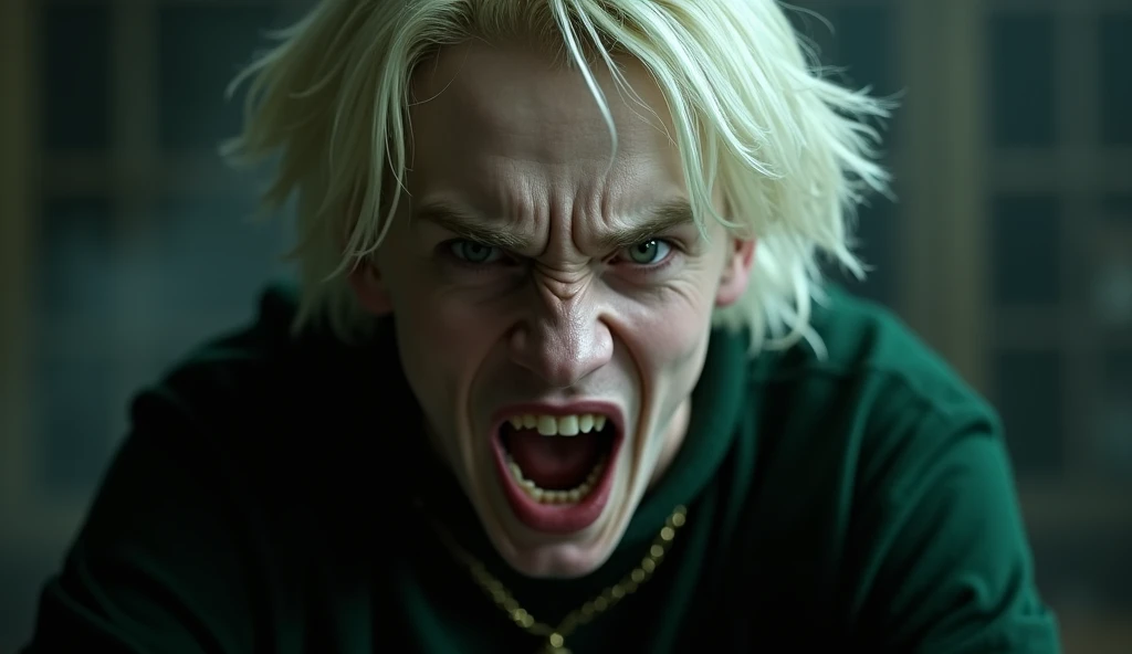 Draco Malfoy angry