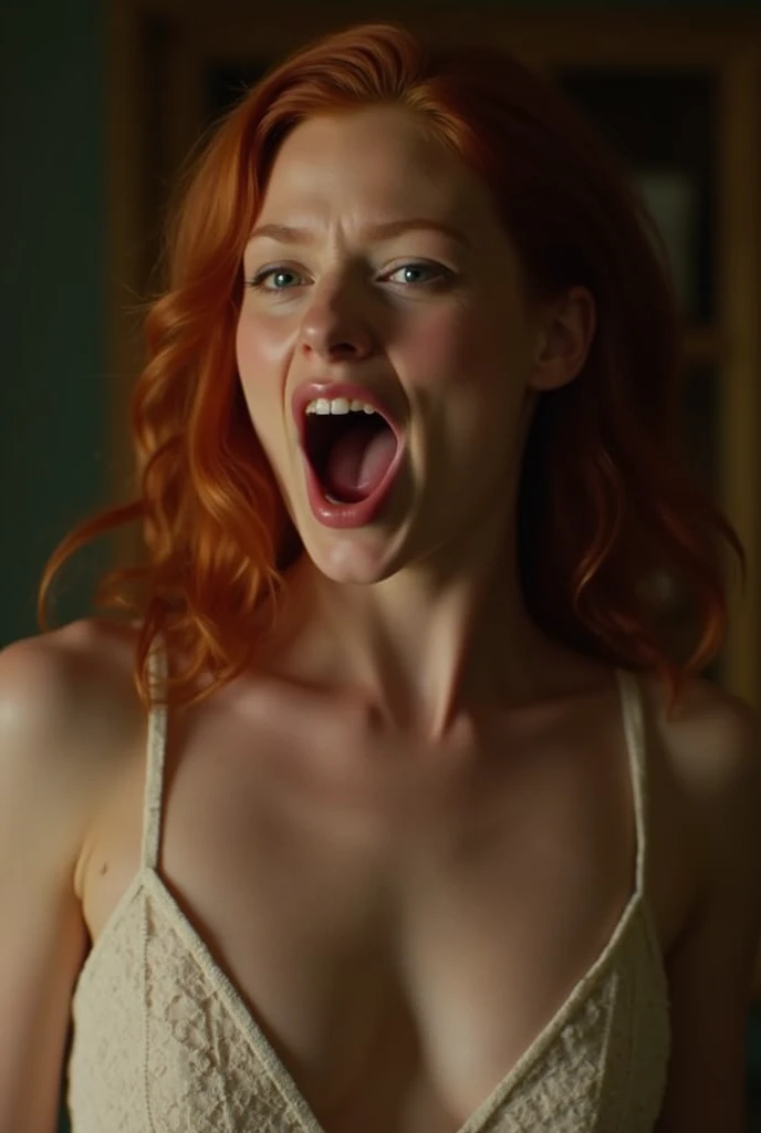 Ginny Weasley full naked orgasm face 