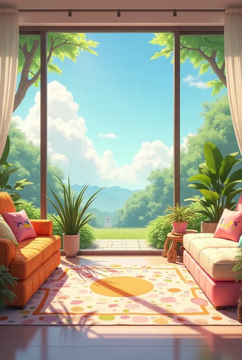 anime interior design summer