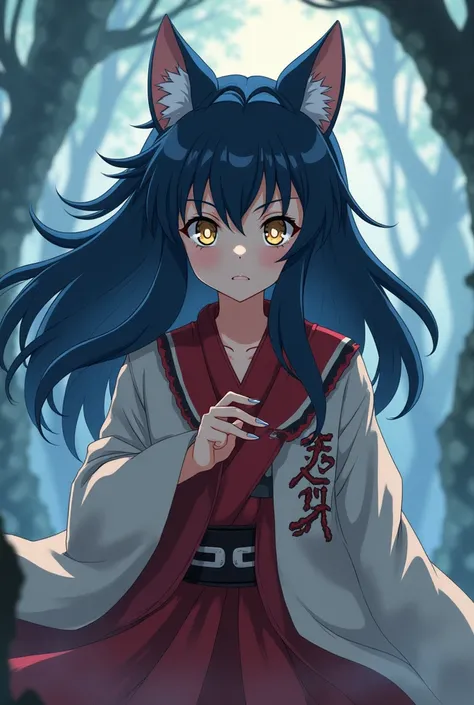 Fusion of Hinata and Inuyasha 
