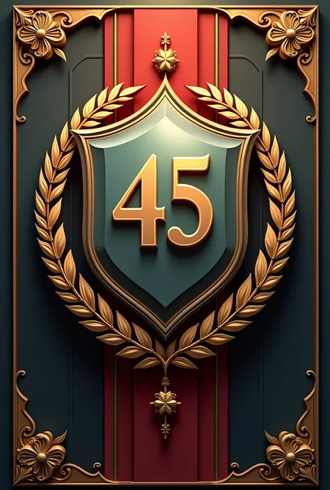 45th Anniversary Shield 