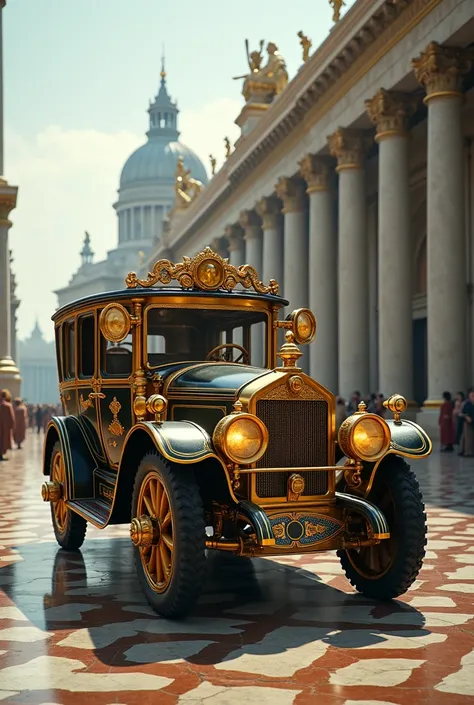  cars from the time of industrialization, Roman Empire style 