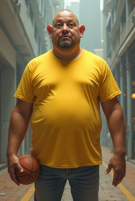 Im a man 。 tall 。 my eyes are a little big 。 my legs are short 。 my head is long ｡   my cheek is long 。 yellow t-shirt 。 I like basketball。