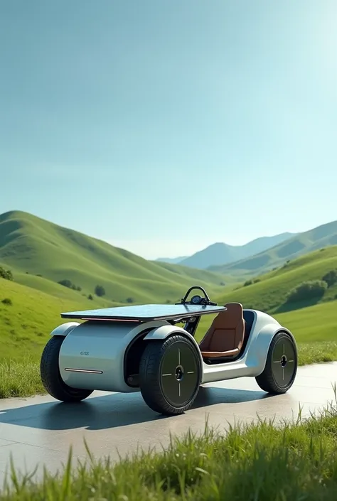 tricycle with solar panel