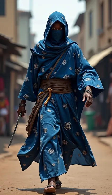 How would a ninja look like from Nigeria.