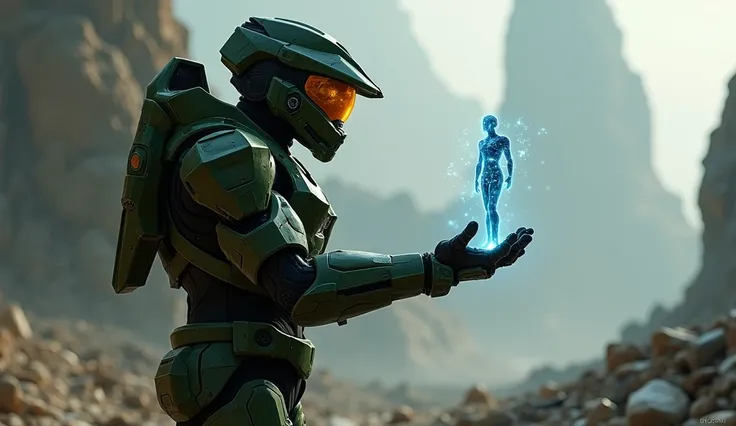 Master Chief salva Cortana