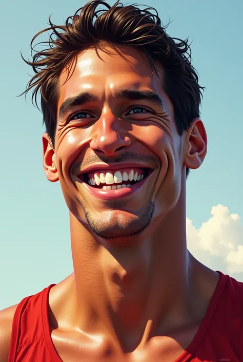 Michael phelps smile and cool