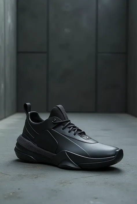 Create a futuristic Mens Rick Owen’s shoe unlike anything before but with not too many details and is not 