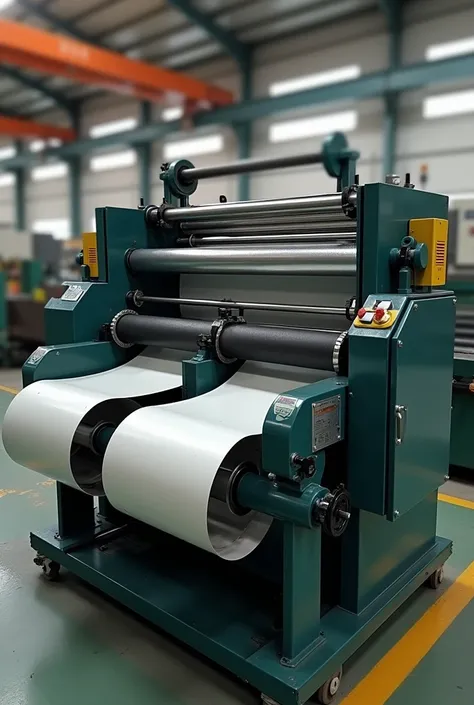 700x600mm belt cutting machine uses 2 rollers to cut 700mm long and 600mm wide belt pieces into 5 700mm long and 120mm wide belt pieces
