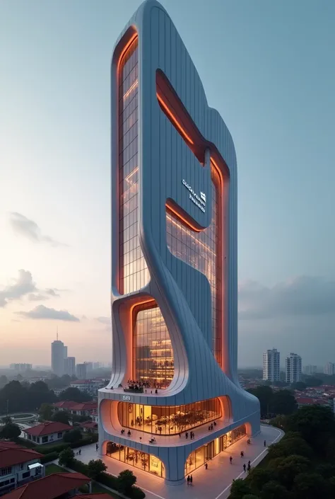 Merahitam art gallery acoustic building, By Bank Jatim Tunjungan Plaza 9 Bank Jatim, .. Surabaya full led tron tronic tower collaboration with Bank Jatim H-TechBIT, in megapolis hyper technology hyper culture ads realistic society activity