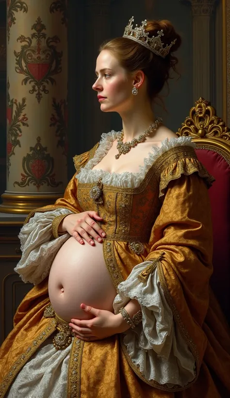 Queen Anne of England pregnant 