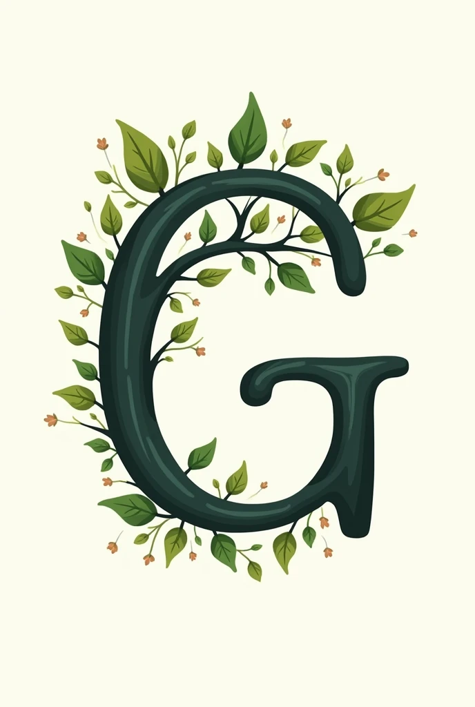 Millennial Tree Version Letter G Design