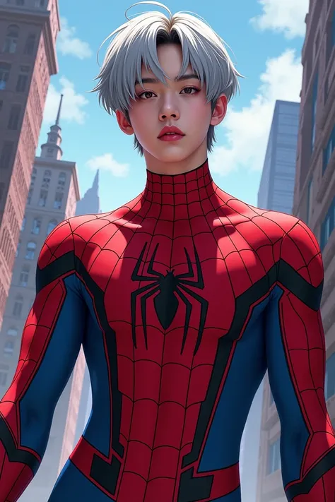 Yoongi from bts spider man