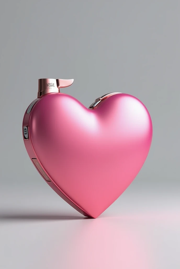 Pink heart shaped electronic cigarette with knife function 