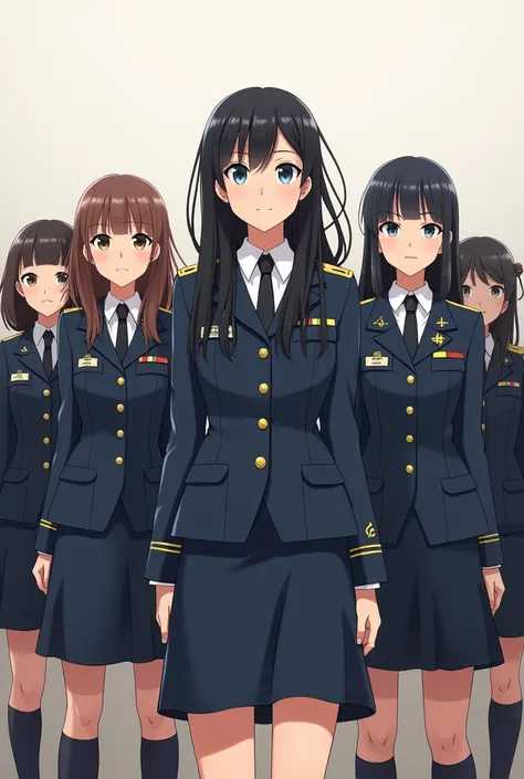 Girls in uniform