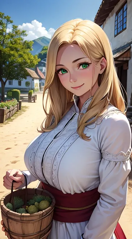 (hyper realstic)、Germanic mature woman. Ancient Farmer Woman、Womens Agriculture、(Wearing flesh-colored fabrics)、
immensity　Beautie　high-level image quality　hight resolution　Realistic、a blond、blond woman in a、A MILF、Middle-aged woman、detailed skin textures、...