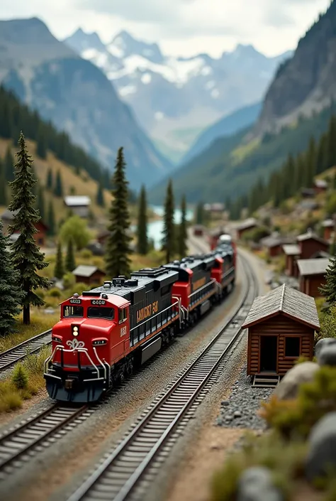 Canadian Pacific Model train table 